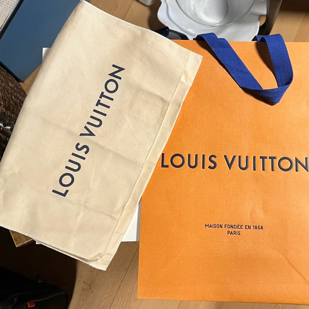 Louis Vuitton box and dust bag!